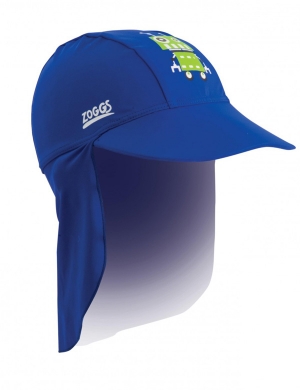 Zoggs Fun Bots Sun Protection Hat (1 - 6 years)